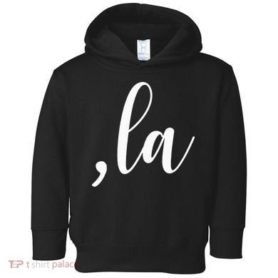 Kamala Harris Comma La Toddler Hoodie