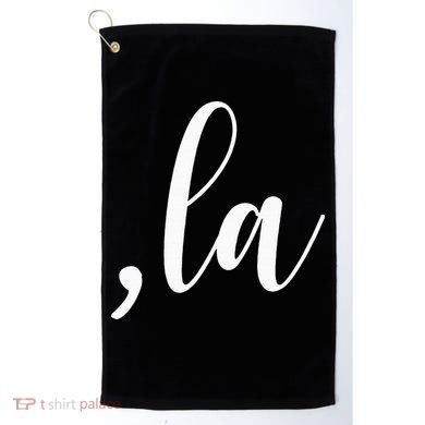 Kamala Harris Comma La Golf Towel