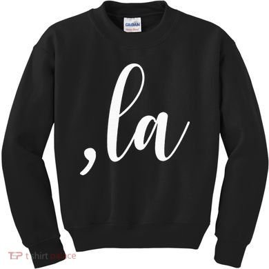 Kamala Harris Comma La Kids Sweatshirt