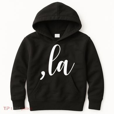 Kamala Harris Comma La Kids Hoodie
