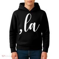 Kamala Harris Comma La Kids Hoodie thumb 4