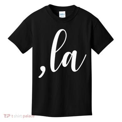 Kamala Harris Comma La Kids T-Shirt