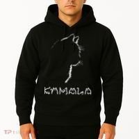 Kamala Harris Cat Lettering Positive Funny Hoodie thumb 2