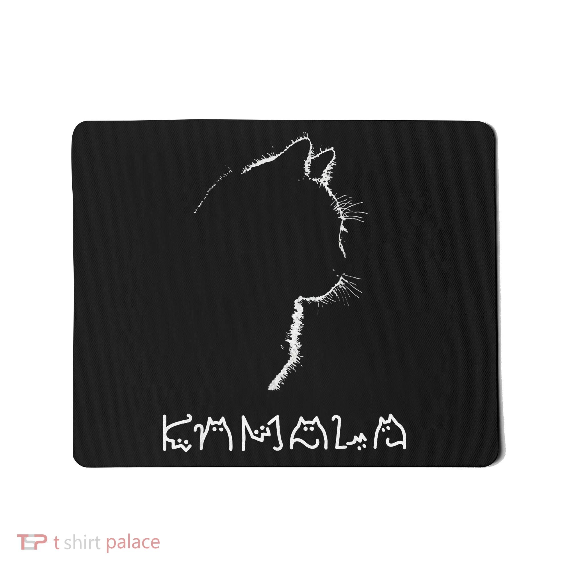 Kamala Harris Cat Lettering Positive Funny Mousepad