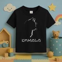 Kamala Harris Cat Lettering Positive Funny Toddler T-Shirt thumb 3
