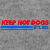 Keep Hot Dogs $1.50 Toddler Hoodie thumb 2