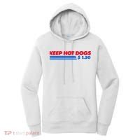 Keep Hot Dogs $1.50 Women's Hoodie thumb 0