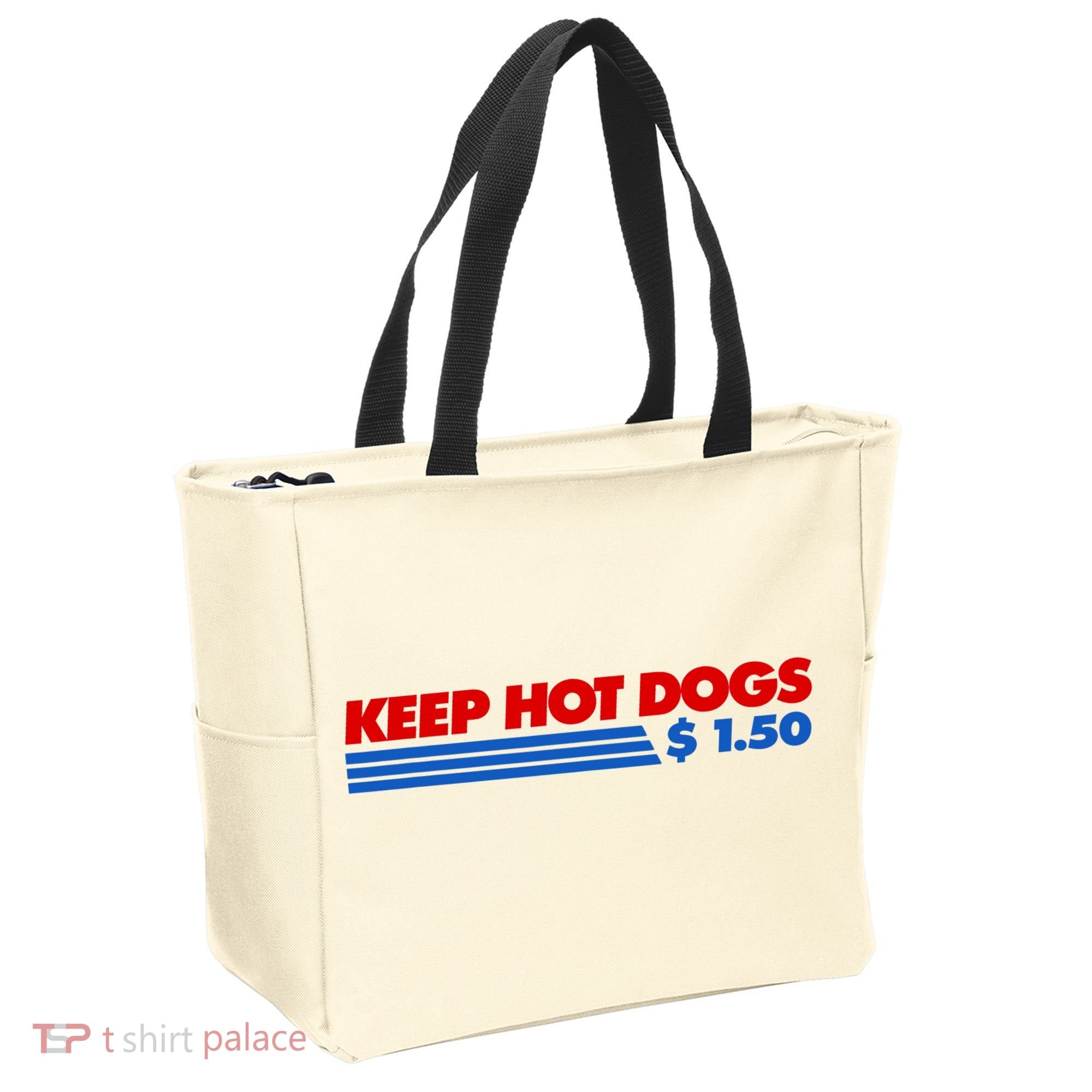 Keep Hot Dogs $1.50 Dollars Tote Bag