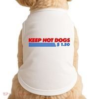 Keep Hot Dogs $1.50 Dollars Doggie Tank thumb 0