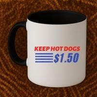 Keep Hot Dogs $1.50 Coffee Mug thumb 2