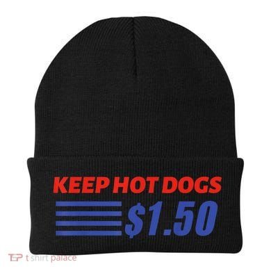 Keep Hot Dogs $1.50 Beanie
