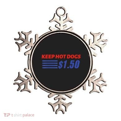 Keep Hot Dogs $1.50 Ornament