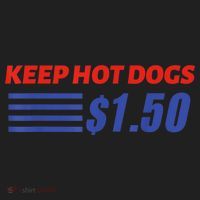 Keep Hot Dogs $1.50 Golf Towel thumb 3