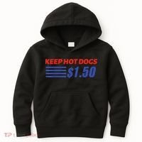 Keep Hot Dogs $1.50 Kids Hoodie thumb 0