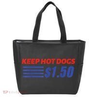 Keep Hot Dogs $1.50 Tote Bag thumb 0