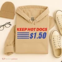 Keep Hot Dogs $1.50 Hoodie thumb 4