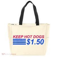 Keep Hot Dogs At 1.50 Dollars Tote Bag thumb 0