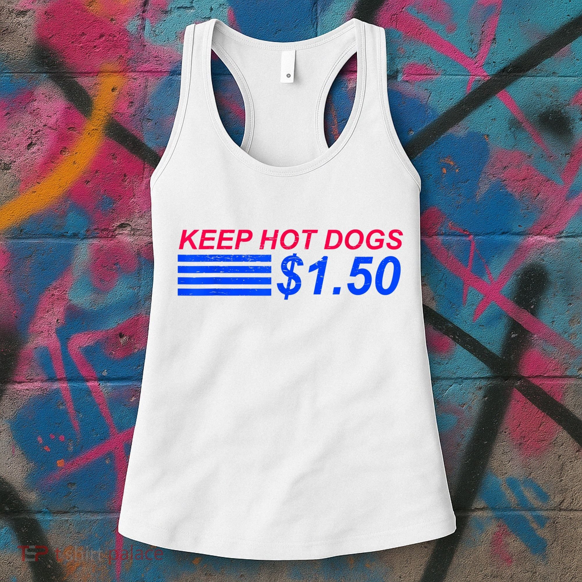 Keep Hot Dogs At 1.50 Dollars Women's Tank Top