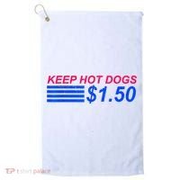 Keep Hot Dogs At 1.50 Dollars Golf Towel thumb 0