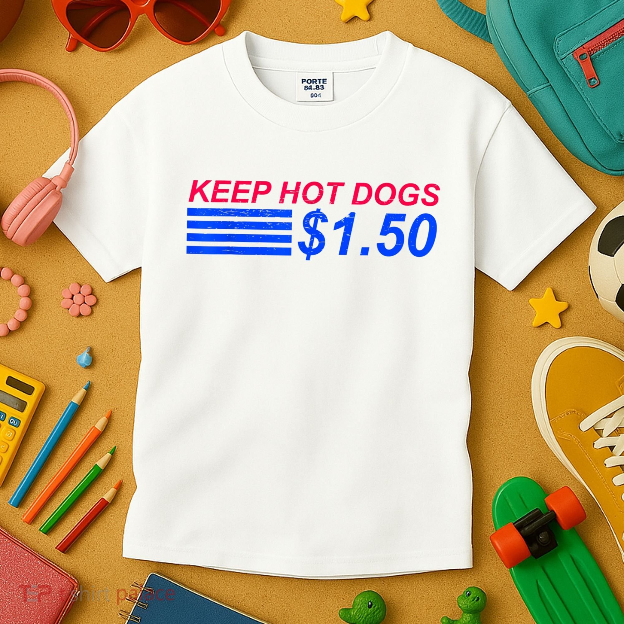 Keep Hot Dogs At 1.50 Dollars Kids T-Shirt