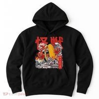 Kaiju Hot Dog Japanese Anime Monster Hotdog Hoodie thumb 0