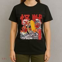 Kaiju Hot Dog Japanese Anime Monster Hotdog T-Shirt thumb 4
