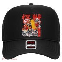 Kaiju Hot Dog Japanese Anime Monster Hotdog Hat thumb 0