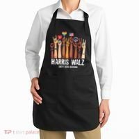 Kamala Harris Election Day Harris Walz Unity Over Division Apron thumb 2