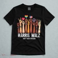 Kamala Harris Election Day Harris Walz Unity Over Division T-Shirt thumb 5