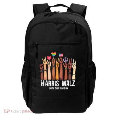 Kamala Harris Election Day Harris Walz Unity Over Division Backpack