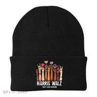 Kamala Harris Election Day Harris Walz Unity Over Division Beanie thumb 0