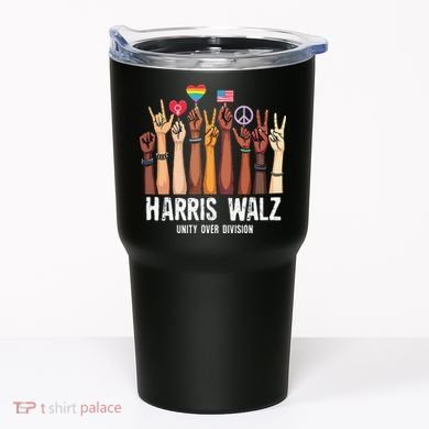 Kamala Harris Election Day Harris Walz Unity Over Division Tumbler