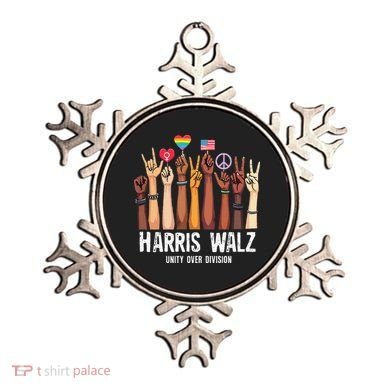 Kamala Harris Election Day Harris Walz Unity Over Division Ornament