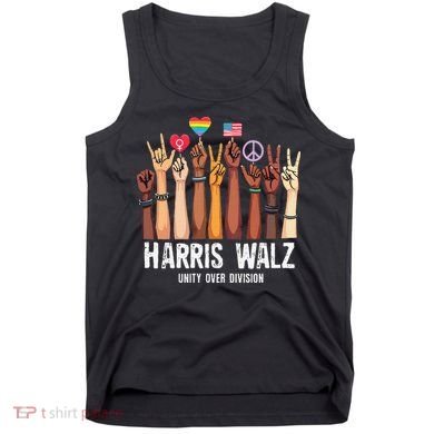 Kamala Harris Election Day Harris Walz Unity Over Division Tank Top