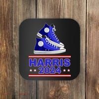 Kamala Harris Election Sneakers 2024 Coaster thumb 0