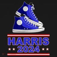 Kamala Harris Election Sneakers 2024 Tote Bag thumb 4
