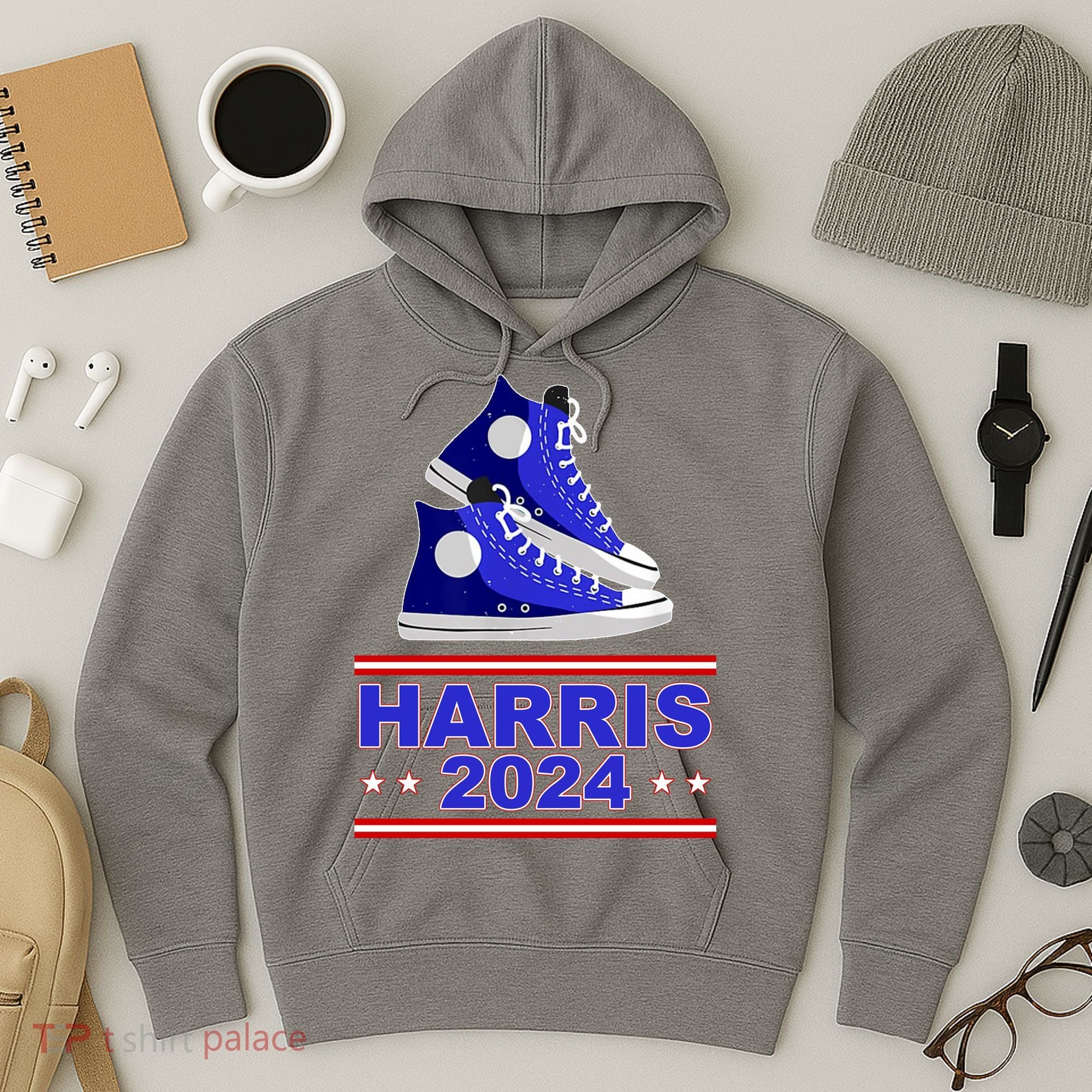 Kamala Harris Election Sneakers 2024 Hoodie