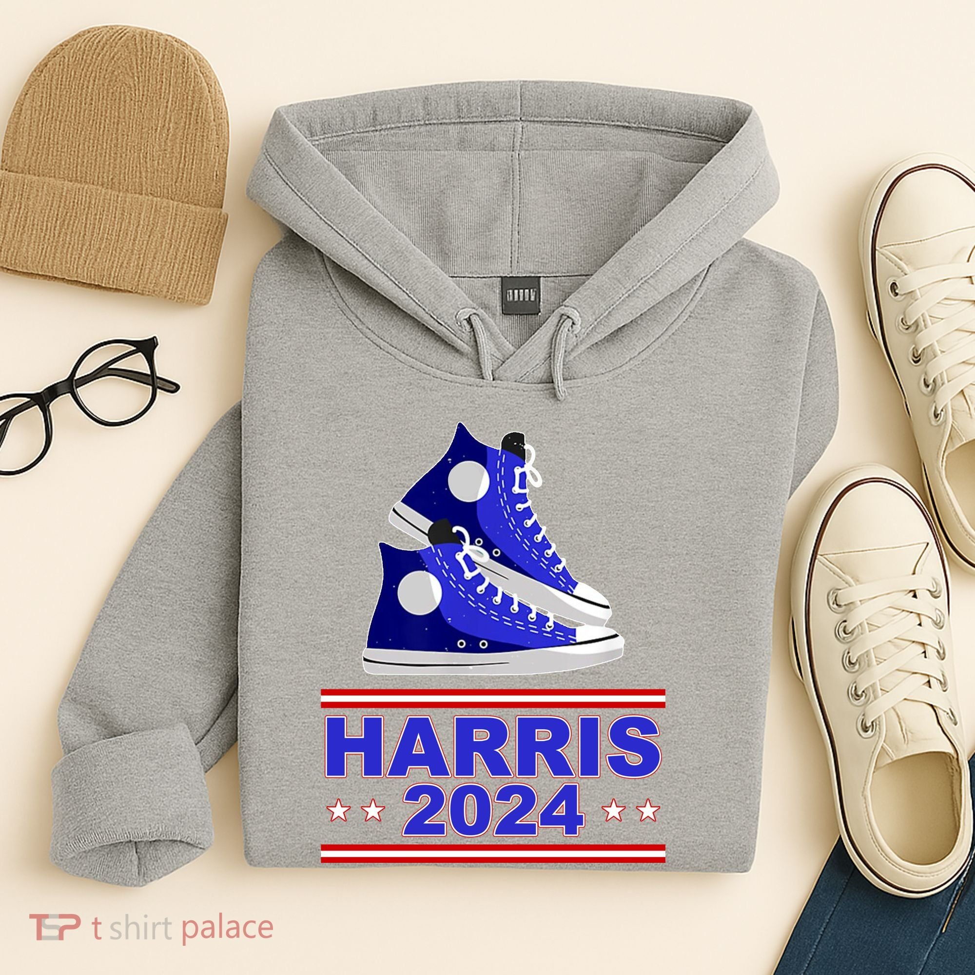 Kamala Harris Election Sneakers 2024 Hoodie