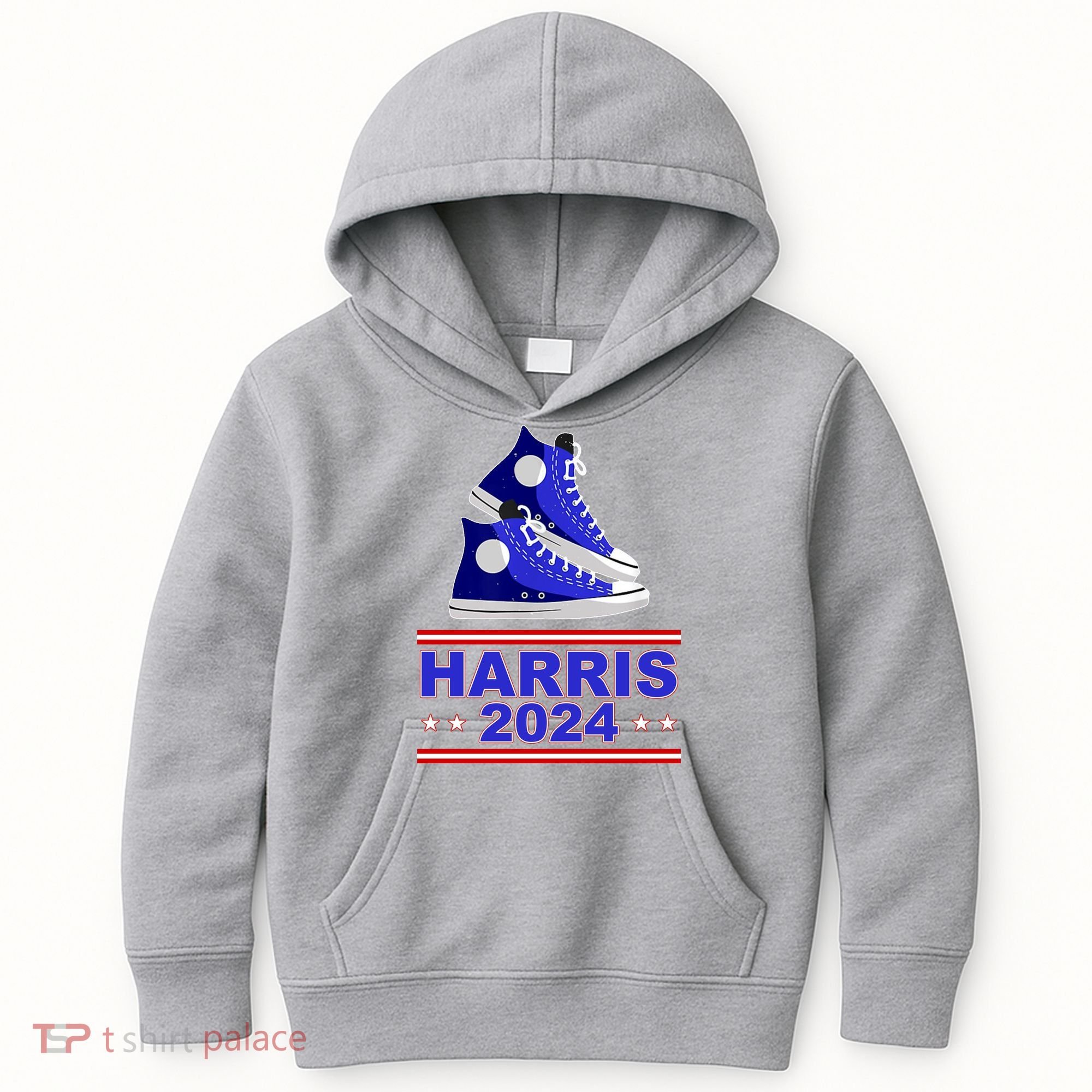 Kamala Harris Election Sneakers 2024 Kids Hoodie