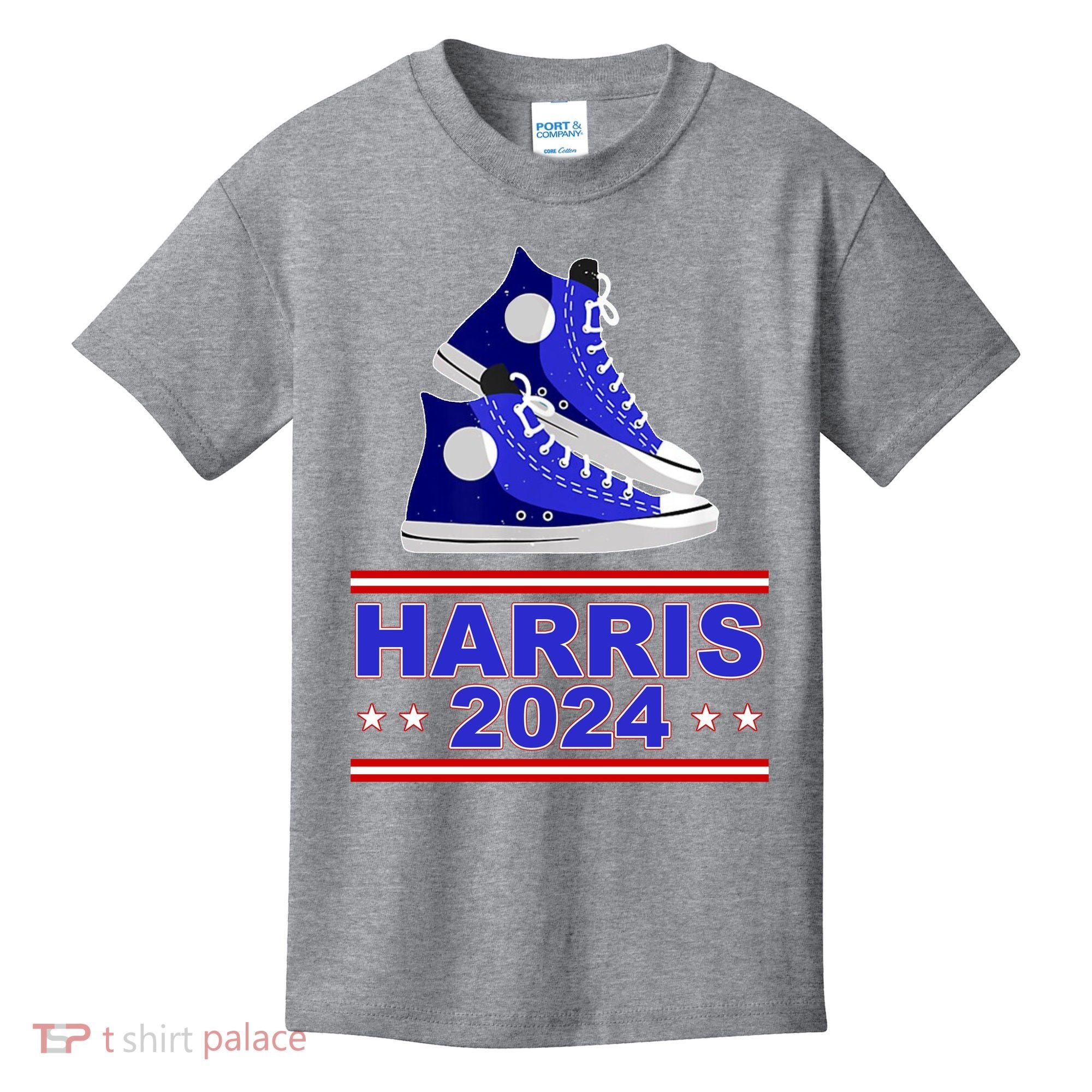 Kamala Harris Election Sneakers 2024 Kids T-Shirt