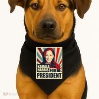 Kamala Harris For President 2024 Democrats USA-Made Doggie Bandana thumb 1