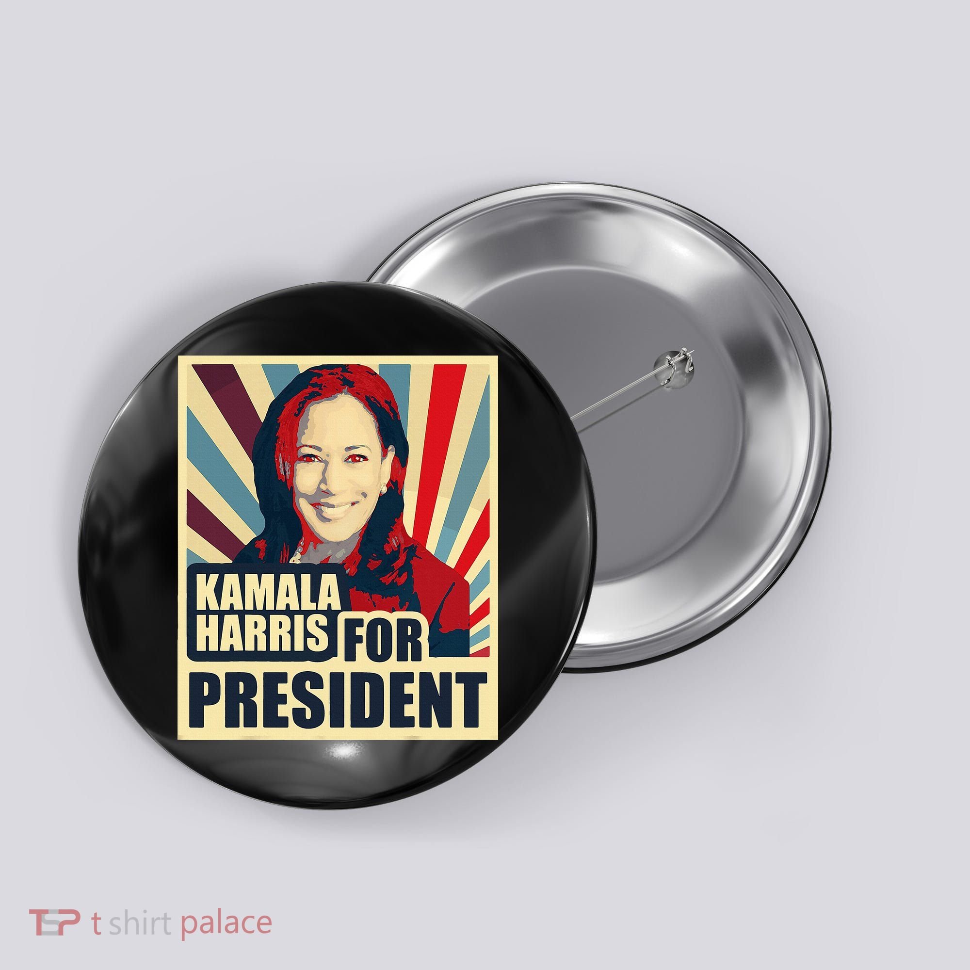 Kamala Harris For President 2024 Democrats Button