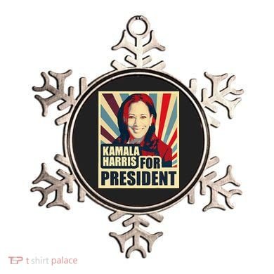 Kamala Harris For President 2024 Democrats Ornament
