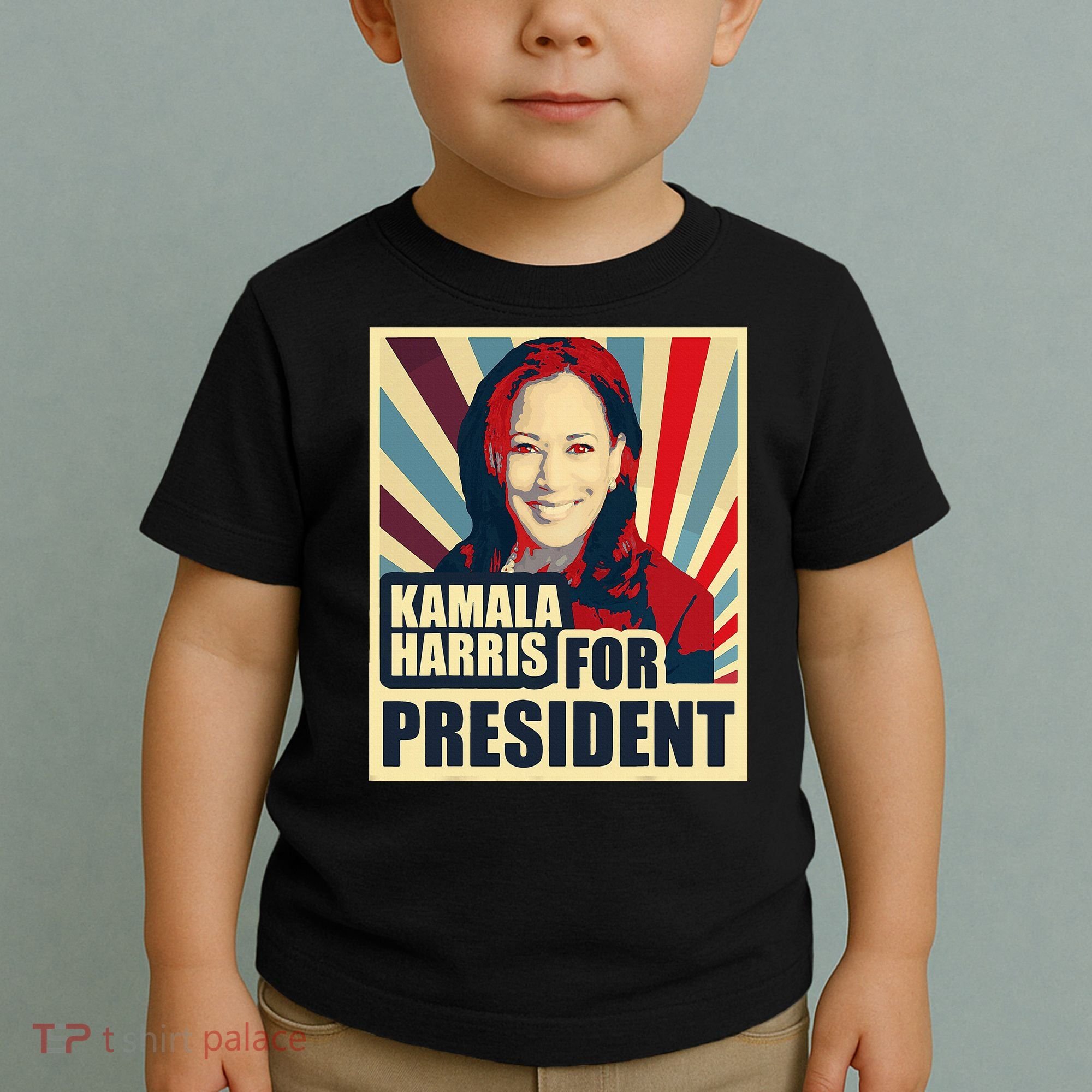 Kamala Harris For President 2024 Democrats Toddler T-Shirt
