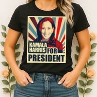 Kamala Harris For President 2024 Democrats Women's T-Shirt thumb 2