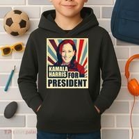 Kamala Harris For President 2024 Democrats Kids Hoodie thumb 2