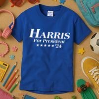 Kamala Harris For President 2024 Kids T-Shirt thumb 3