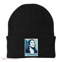 Kamala Harris Forward Election Beanie thumb 0