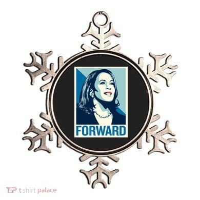 Kamala Harris Forward Election Ornament
