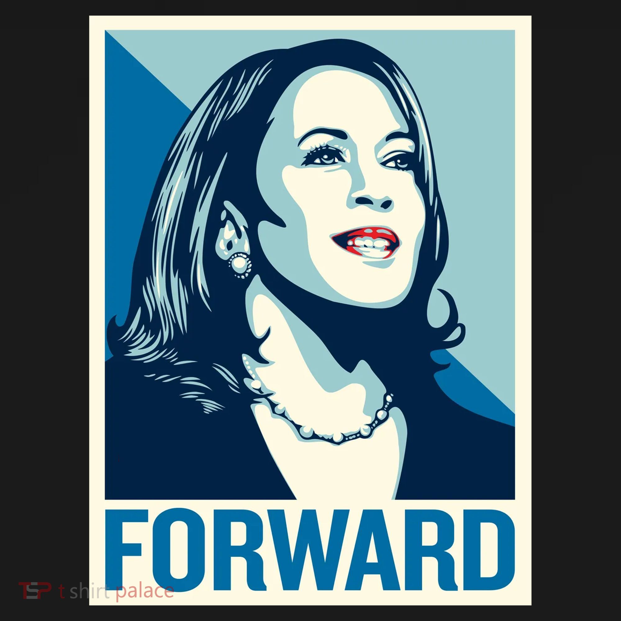 Kamala Harris Forward Election Ornament